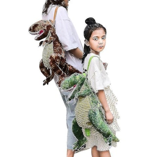 Foto 4 | Foto 4 | Mochila Huoguo Dinosaur Kids Con Bonito Animal Verde Para Niños/niñas - Venta Internacional.