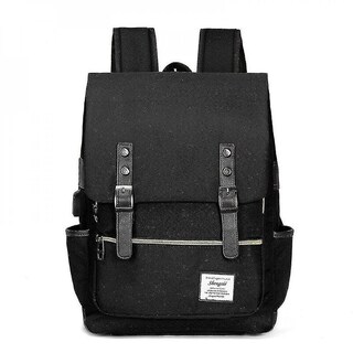 Foto 1 | Foto 1 | Mochila Huoguo Slim Para Portátil Con Puerto De Carga Usb, Color Negro - Venta Internacional.