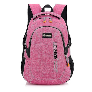 Foto 1 | Foto 1 | Mochila Huoguo, Mochila Escolar Para Estudiantes, Viajes De Ocio, Rosa Roja - Venta Internacional.