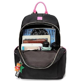 Foto 4 | Foto 4 | Mochila Huoguo Para Mujer, Casual, De Lona, De Viaje, Pequeña, Rosa - Venta Internacional.