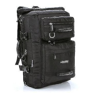 Foto 2 | Foto 2 | Mochila Huoguo De Nylon Negra 32l De Gran Capacidad Para Hombre - Venta Internacional.