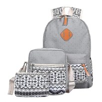 Mochila Huoguo Transpirable Printing Wave Gris Claro 20-35l - Venta Internacional.