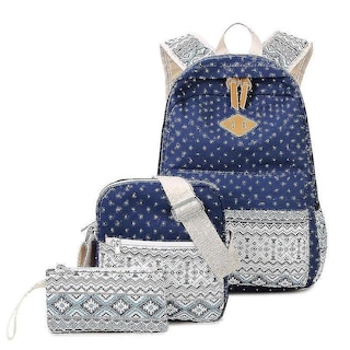 Foto 2 | Foto 2 | Mochila Huoguo Transpirable Printing Wave Gris Claro 20-35l - Venta Internacional.