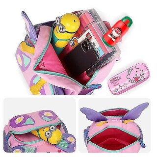 Foto 4 | Foto 4 | Mochila Escolar Huoguo Con Dibujos Animados De Animales Para Niños Y Niñas - Venta Internacional.