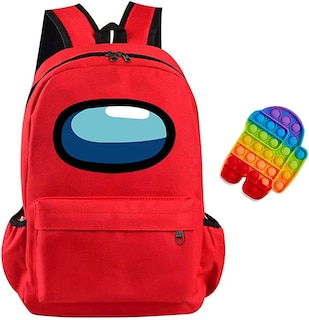 Foto 1 | Foto 1 | Mochila Escolar Impostor, Mochila Among Us Para Portátil Y Tableta Para Niños - Venta Internacional.