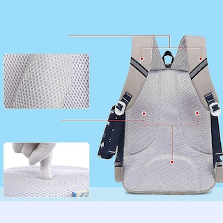 Foto 5 | Foto 5 | Mochila Huoguo Elementary School Girls Lightning Blue - Venta Internacional.