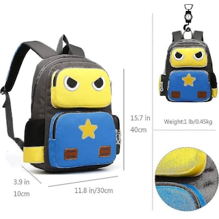 Foto 5 | Foto 5 | Mochila Huoguo Dccn Robot Para Niños De Primaria, Amarilla - Venta Internacional.