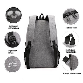 Foto 2 | Foto 2 | Mochila Sanlin Beans Para Portátil De Viaje Antirrobo 15.6'' Gris - Venta Internacional.