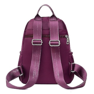 Foto 2 | Foto 2 | Mochila Huoguo Travel Impermeable Para Mujer Morada 26x13x33c - Venta Internacional.
