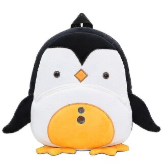 Foto 1 | Foto 1 | Mochila Huoguo De Peluche Con Dibujos Animados De Pingüinos Para Niños De 2 A 4 Años - Venta Internacional.