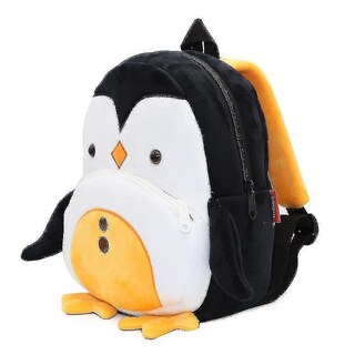 Foto 2 | Foto 2 | Mochila Huoguo De Peluche Con Dibujos Animados De Pingüinos Para Niños De 2 A 4 Años - Venta Internacional.