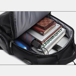Foto 4 | Foto 4 | Mochila Huoguo De Nailon De Gran Capacidad Para Hombre Con Puerto De Carga Usb - Venta Internacional.