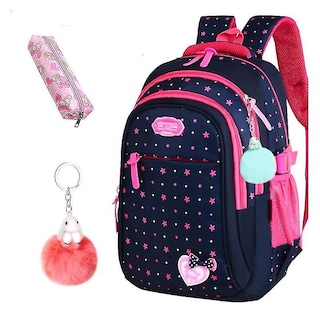 Foto 5 | Foto 5 | Mochila Huoguo De Nailon Con Estampado De Estrellas Para Niñas De Primaria - Venta Internacional.