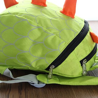 Foto 3 | Foto 3 | Mochila Dinosaur Para Niños, Tela Vaquera De Poliéster Verde, 20l - Venta Internacional.