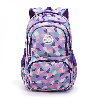 Foto 1 | Foto 1 | Mochila Huoguo Púrpura De Tela Oxford Impermeable Para Niños/niñas - Venta Internacional.