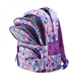 Foto 2 | Foto 2 | Mochila Huoguo Púrpura De Tela Oxford Impermeable Para Niños/niñas - Venta Internacional.