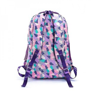 Foto 4 | Foto 4 | Mochila Huoguo Púrpura De Tela Oxford Impermeable Para Niños/niñas - Venta Internacional.