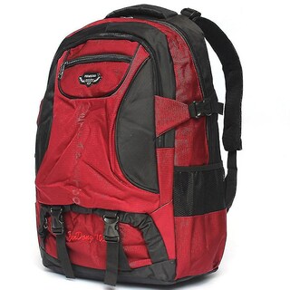 Foto 1 | Foto 1 | Mochila Huoguo Impermeable De Gran Capacidad Para Negocios Roja - Venta Internacional.