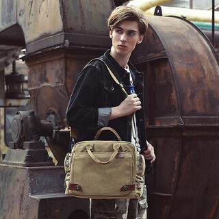 Foto 3 | Foto 3 | Bolso De Hombro Sanlin Beans Fashion Classic Travel Para Hombre - Venta Internacional.