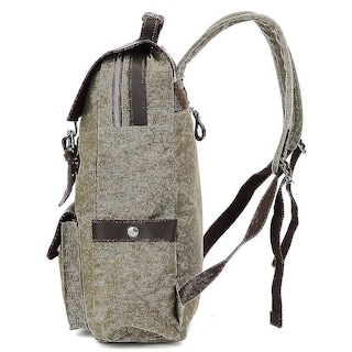 Foto 4 | Foto 4 | Mochila Huoguo Leisure Travel De Lona Impermeable Y Piel - Venta Internacional.