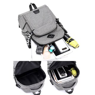 Foto 1 | Foto 1 | Mochila Sanlin Beans Leisure Student Campus Gris 36-55l - Venta Internacional.