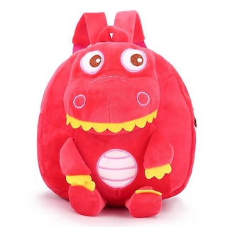 Foto 2 | Foto 2 | Mochila De Felpa De Dinosaurio Roja (verde) Para Niños - Venta Internacional.