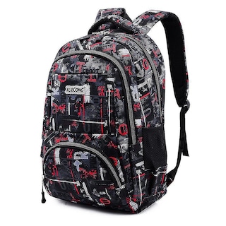 Foto 2 | Foto 2 | Mochila Huoguo Youth Travel Street Waterproof 17.3l Negra - Venta Internacional.
