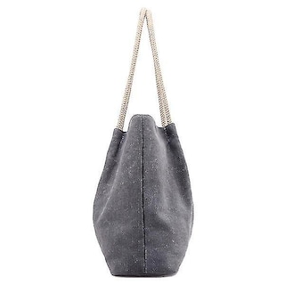 Foto 4 | Foto 4 | Mochila Huoguo De Lona Para Mujer, Retro, Vintage, Gris, 39 X 30 X 11 Cm - Venta Internacional.