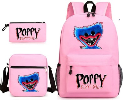Foto 1 | Foto 1 | Mochila Huoguo Poppy Playtime/huggy Wuggy, Juego De 3 Piezas Para Niños - Venta Internacional.
