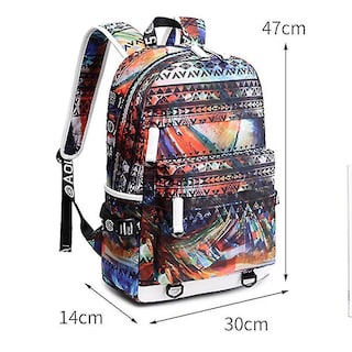 Foto 5 | Foto 5 | Mochila Huoguo, Casual, Impermeable, De Viaje Para Hombre, Azul Marino - Venta Internacional.