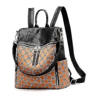 Foto 1 | Foto 1 | Mochila Huoguo Antirrobo De Alta Calidad Para Mujer, Color Naranja - Venta Internacional.
