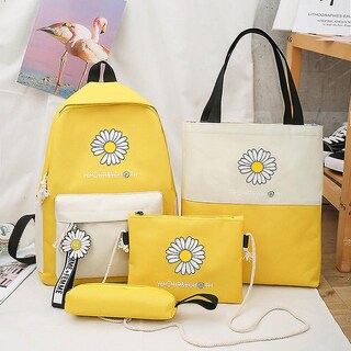 Foto 1 | Foto 1 | Mochila Huoguo, Para Estudiantes Universitarios, 20 Litros, Con 4 Piezas S - Venta Internacional.