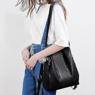 Foto 2 | Foto 2 | Mochila Huoguo Para Mujer, Retro, Impermeable Y Ligera - Venta Internacional.