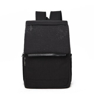 Foto 1 | Foto 1 | Mochila Huoguo, Casual, De Lona Para Ordenador, Para Hombre, De Negocios, Negra - Venta Internacional.