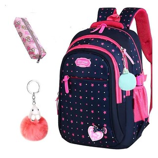 Foto 5 | Foto 5 | Mochila Huoguo De Nailon Con Estampado De Estrellas Para Niñas De Primaria - Venta Internacional.