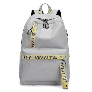 Foto 1 | Foto 1 | Mochila Huoguo Lady Casual Para Salidas 30x13x43 Cm Gris - Venta Internacional.