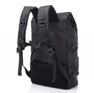 Foto 4 | Foto 4 | Mochila Huoguo Para Portátil De Viaje Para Hombre, Resistente Al Agua, Negra - Venta Internacional.