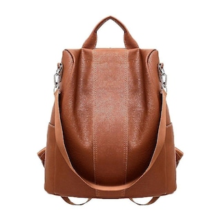 Foto 1 | Foto 1 | Mochila Huoguo De Viaje Para Mujer, Piel Sintética, Antirrobo, Impermeable - Venta Internacional.
