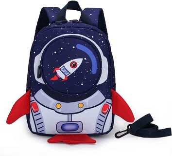 Foto 1 | Foto 1 | Mochila Huoguo Con Forma De Cohete Impermeable Durante 1 A 3 Años Con Correa - Venta Internacional.