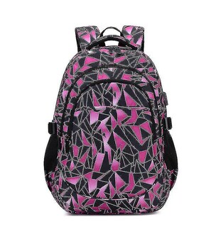 Foto 5 | Foto 5 | Mochila Huoguo Zf1162, Mochila Escolar, Viaje Para Estudiantes, Azul, 30 X 12 Unidades - Venta Internacional.