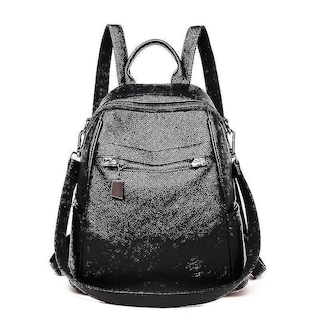 Foto 3 | Foto 3 | Mochila Huoguo Para Mujer, Casual, Viaje, Vino Tinto, Nailon, 28 X 13 X 3 - Venta Internacional.