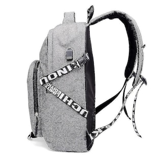 Foto 3 | Foto 3 | Mochila Arinochka Para Ordenador Portátil Con Carga Usb Para Hombre, Color Gris Claro - Venta Internacional.