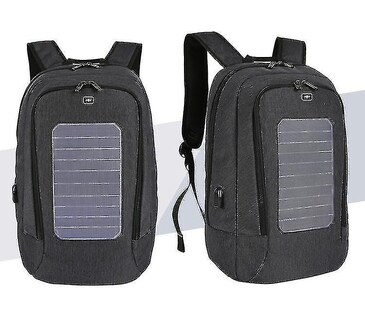 Foto 1 | Foto 1 | Mochila Huoguo Para Hombre, Viaje De Negocios, Carga Solar, Azul - Venta Internacional.