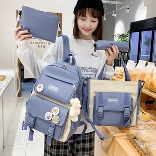 Foto 1 | Foto 1 | Mochila Escolar Impermeable De Gran Capacidad Para Exteriores - Venta Internacional.