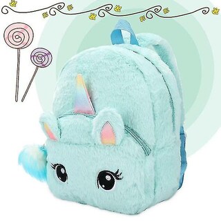 Foto 2 | Foto 2 | Mochila Huoguo, Bolsa Escolar Con Dibujos Animados De Unicornios Para Niños - Venta Internacional.