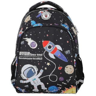 Foto 1 | Foto 1 | Mochila Huoguo Negra De Dibujos Animados Divertida, Linda Y Transpirable Para Niños - Venta Internacional.