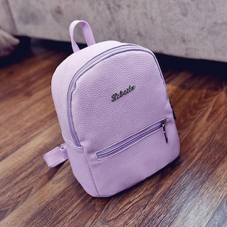 Foto 4 | Foto 4 | Mochila Escolar Huoguo, Bolso De Viaje De Piel Para Niñas - Venta Internacional.