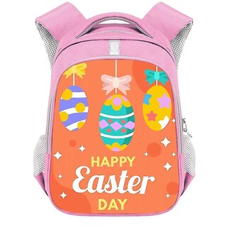 Foto 1 | Foto 1 | Mochila Huoguo 2021 De Pascua Para Niña De Primaria Rosa 26x13x3 - Venta Internacional.