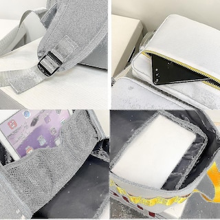 Foto 5 | Foto 5 | Mochila Huoguo De Tela Oxford Negra Impermeable Para Hombre - Venta Internacional.