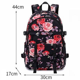 Foto 5 | Foto 5 | Mochila Huoguo, Casual, Para Estudiantes, Impermeable, Verde - Venta Internacional.